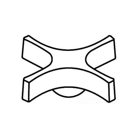 Kohler Handle, Large Cross 87819-BN